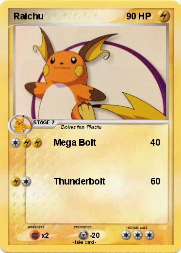 Pokemon Raichu