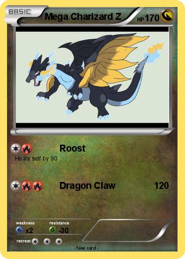 Pokemon Mega Charizard Z