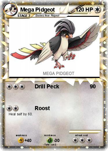 Pokemon Mega Pidgeot