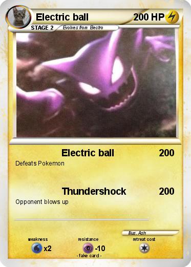 Pokemon Electric ball