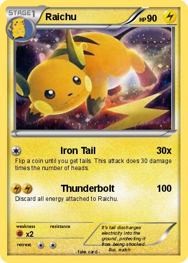 Pokemon Raichu