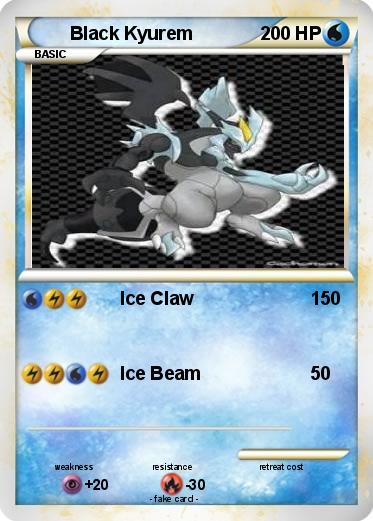 Pokemon Black Kyurem