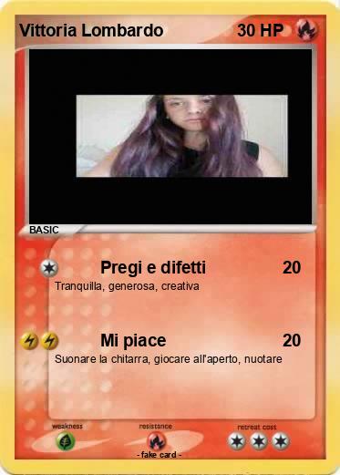 Pokemon Vittoria Lombardo
