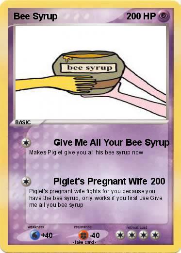 Pokemon Bee Syrup