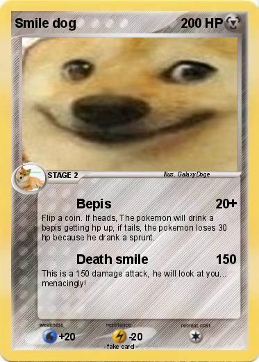 Pokemon Smile dog