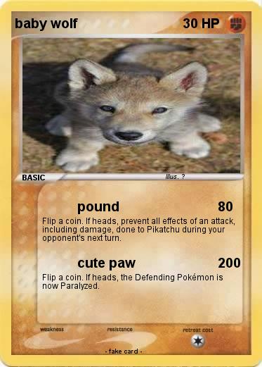 Pokemon baby wolf