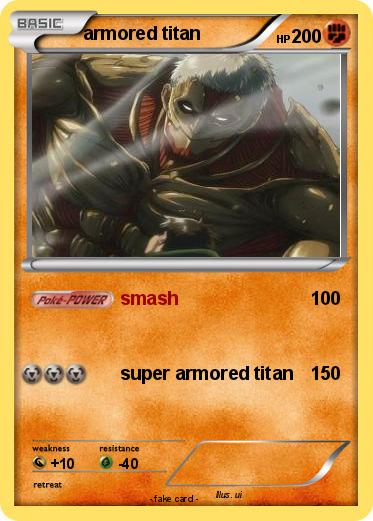 Pokemon armored titan