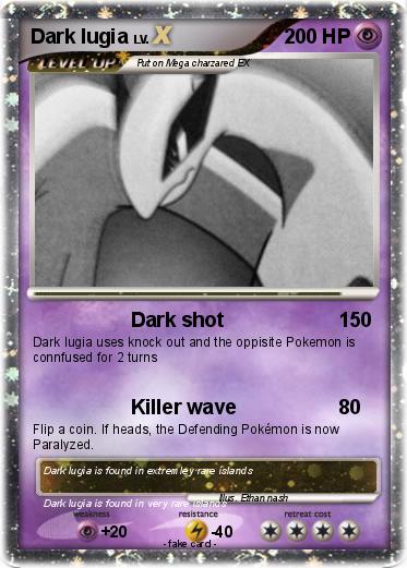 Pokemon Dark lugia