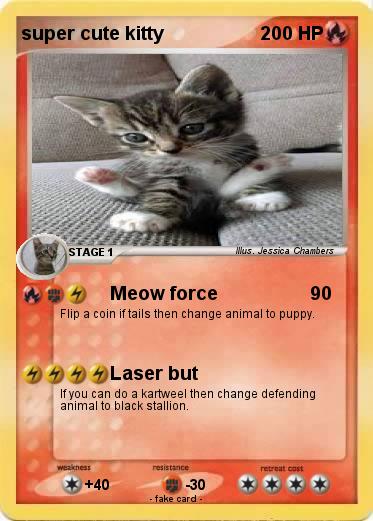Pokemon super cute kitty