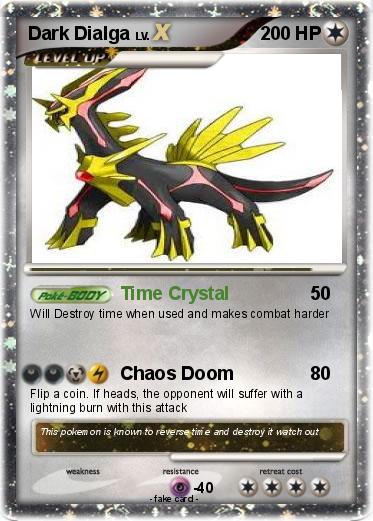 Pokemon Dark Dialga