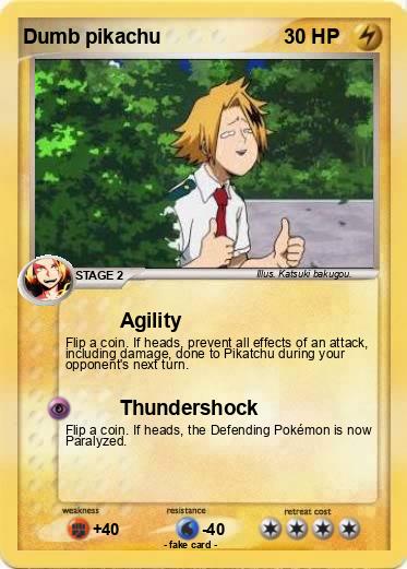Pokemon Dumb pikachu