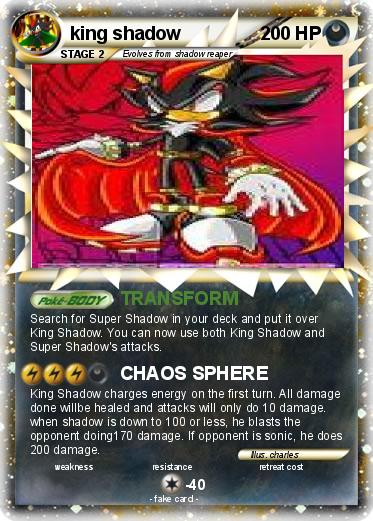 Pokemon king shadow
