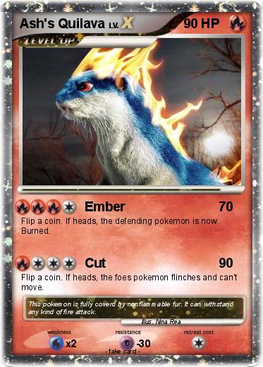 Pokemon Ash's Quilava