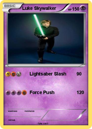 Pokemon Luke Skywalker