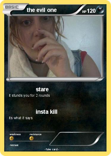 Pokemon the evil one