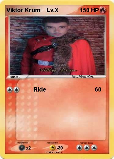Pokemon Viktor Krum    Lv.X