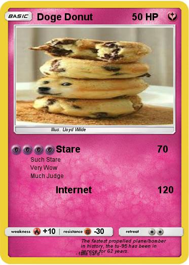 Pokemon Doge Donut