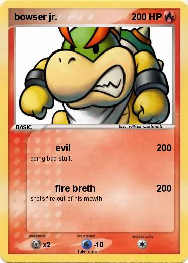 Pokemon bowser jr.