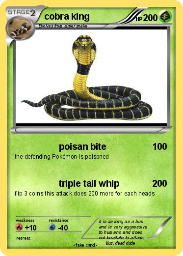 Pokemon cobra king