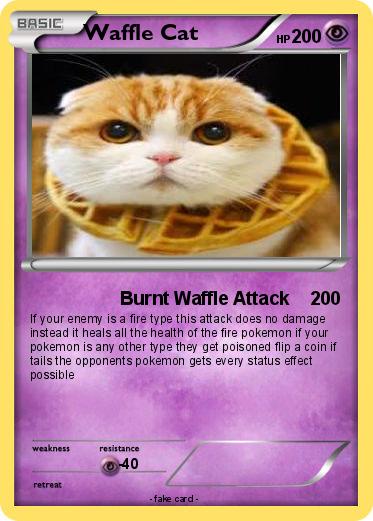 Pokemon Waffle Cat