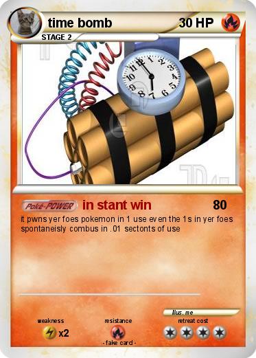 Pokemon time bomb