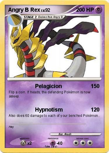 Pokemon Angry B Rex