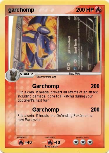 Pokemon garchomp