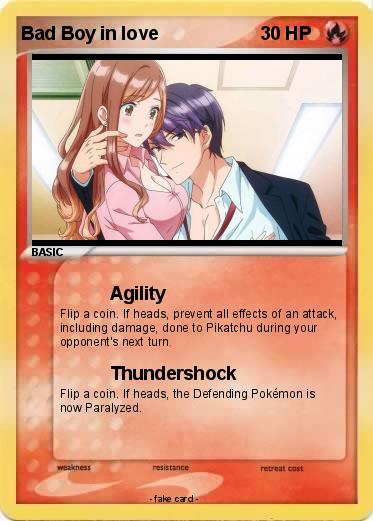 Pokemon Bad Boy in love