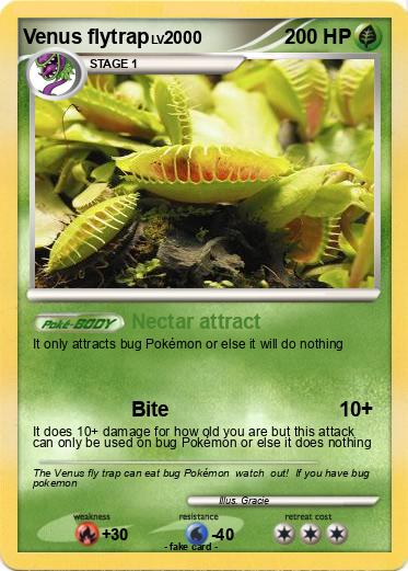 Pokemon Venus flytrap
