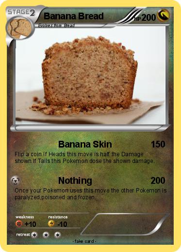 Pokemon Banana Bread