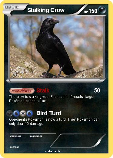 Pokemon Stalking Crow