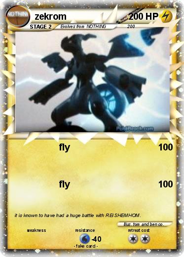 Pokemon zekrom