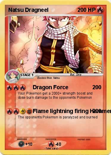 Pokemon Natsu Dragneel