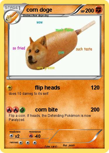 Pokemon corn doge