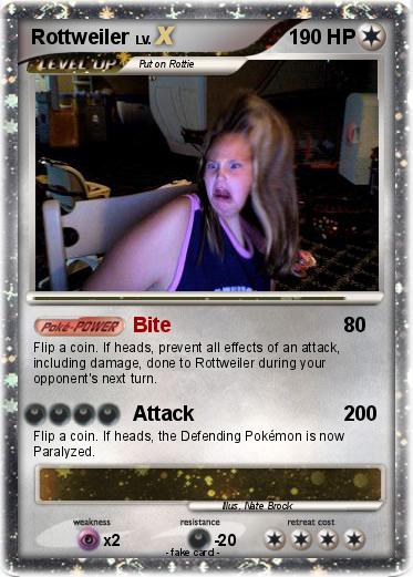 Pokemon Rottweiler
