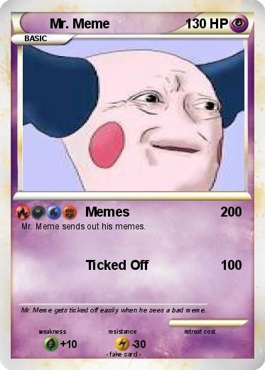 Pokemon Mr. Meme