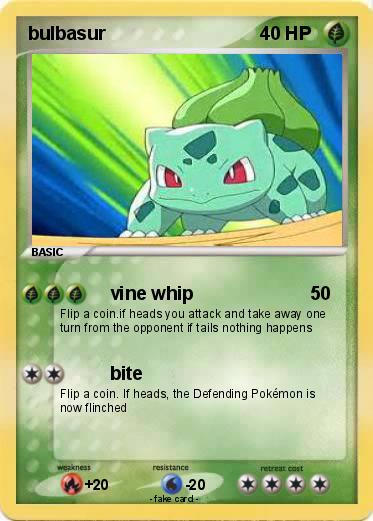 Pokemon bulbasur