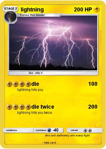 Pokemon lightning