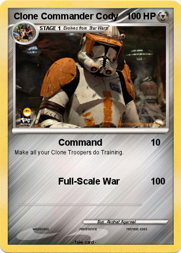 Pokemon Clone Commander Cody
