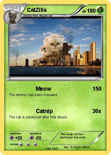 Pokemon CatZilla