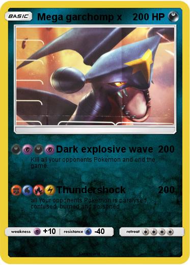 Pokemon Mega garchomp x