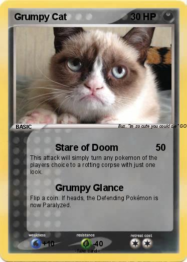 Pokemon Grumpy Cat