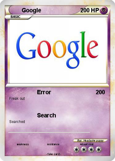 Pokemon Google