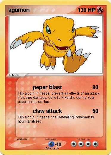 Pokemon agumon