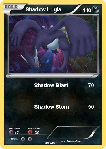 Pokemon Shadow Lugia
