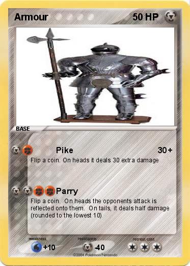 Pokemon Armour