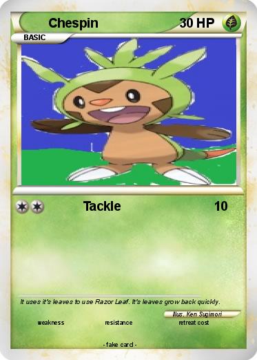 Pokemon Chespin