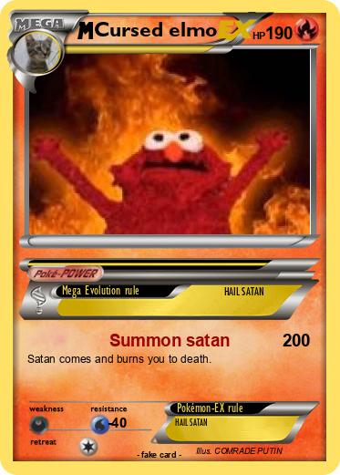 Pokemon Cursed elmo