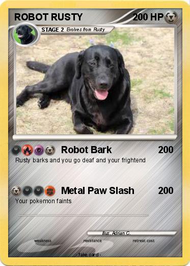 Pokemon ROBOT RUSTY