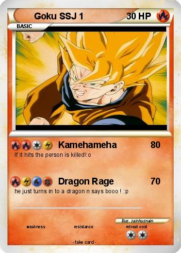 Pokemon Goku SSJ 1